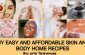 DIY EASY AND AFFORDABLE SKIN AND BODY HOME RECIPES