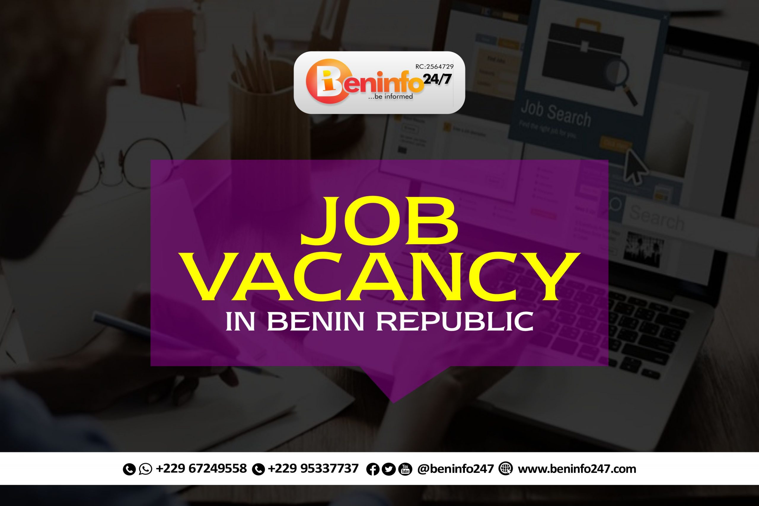 Read more about the article 2022/2023 JOB VACANCY IN BENIN REPUBLIC