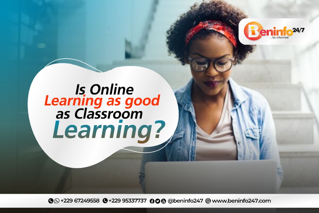 Read more about the article IS ONLINE LEARNING PROGRAM AS GOOD AS CLASSROOM LEARNING?