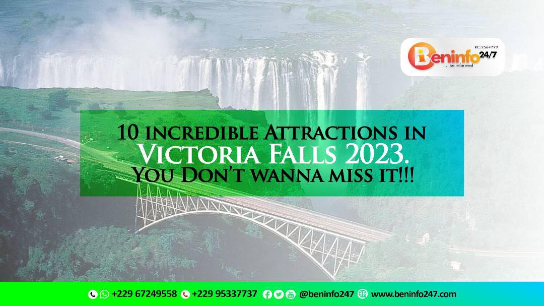 Read more about the article 10 Incredible Attractions  in Zimbabwe Victoria Falls, 2023