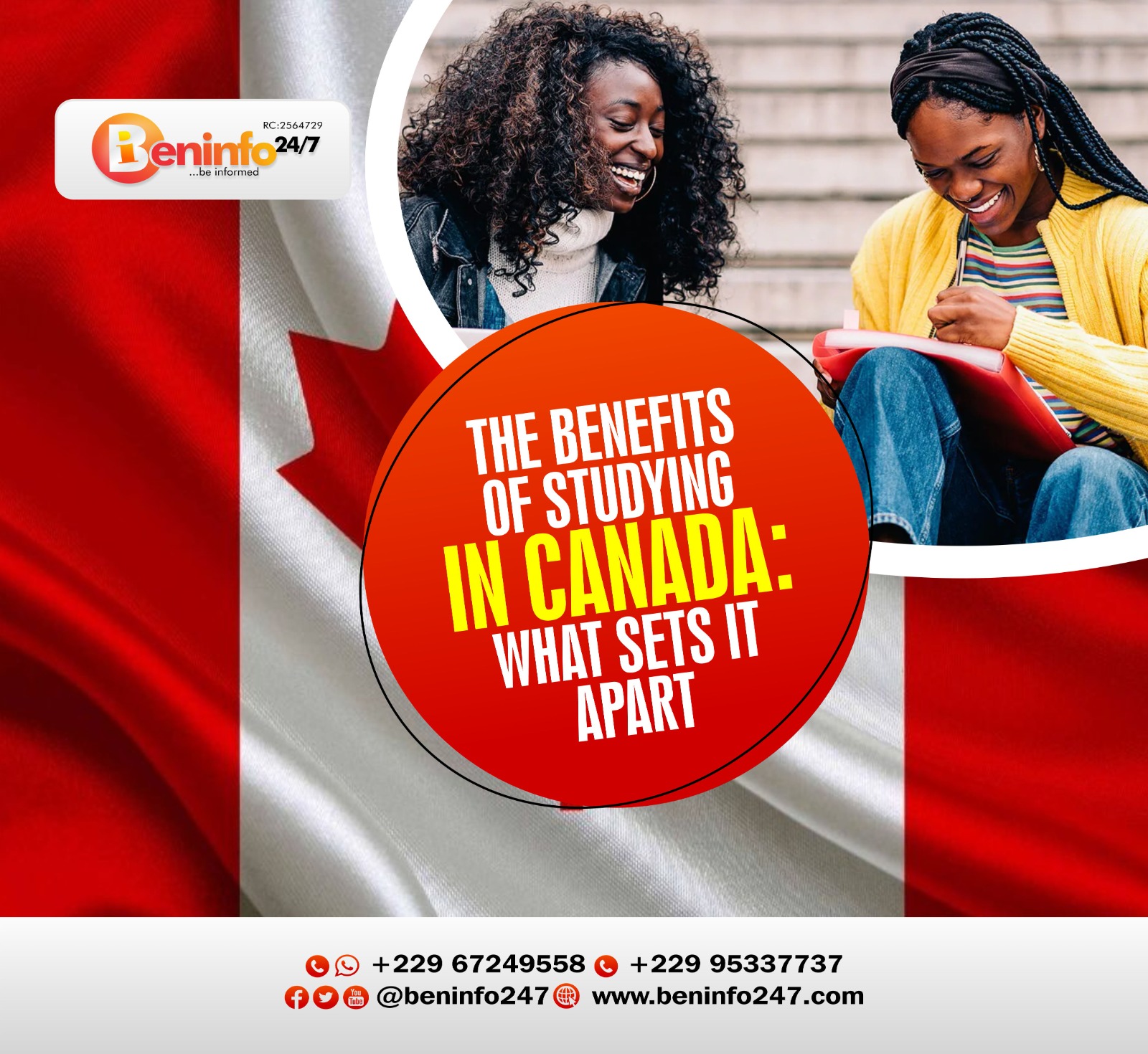 Read more about the article  The Benefits of Studying in Canada: What Sets It Apart