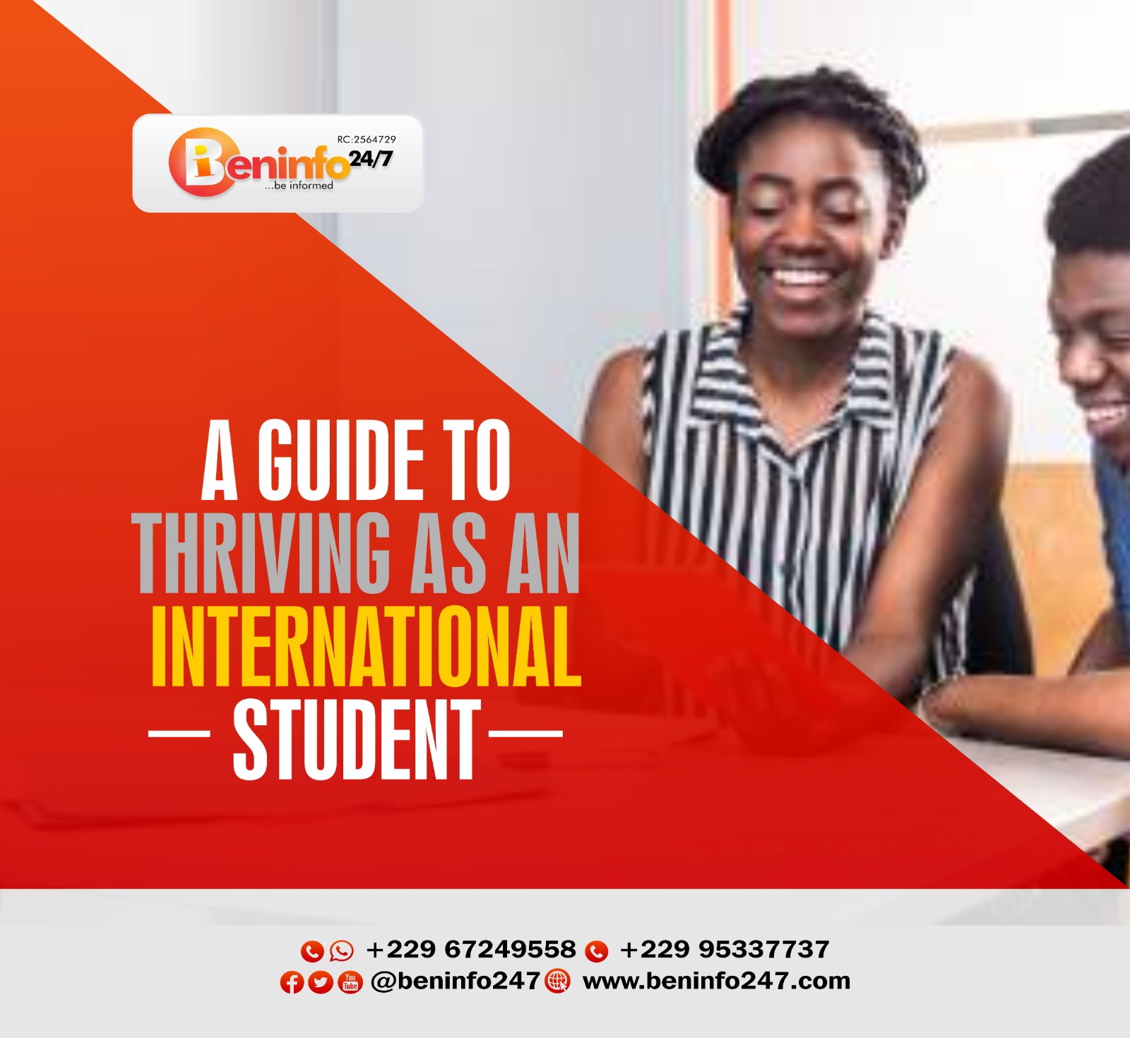 Read more about the article  A Guide to Thriving as an International Student